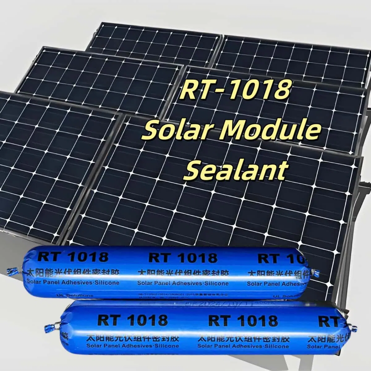 Premium Black and White RTV Silicone Sealant for Solar Panels