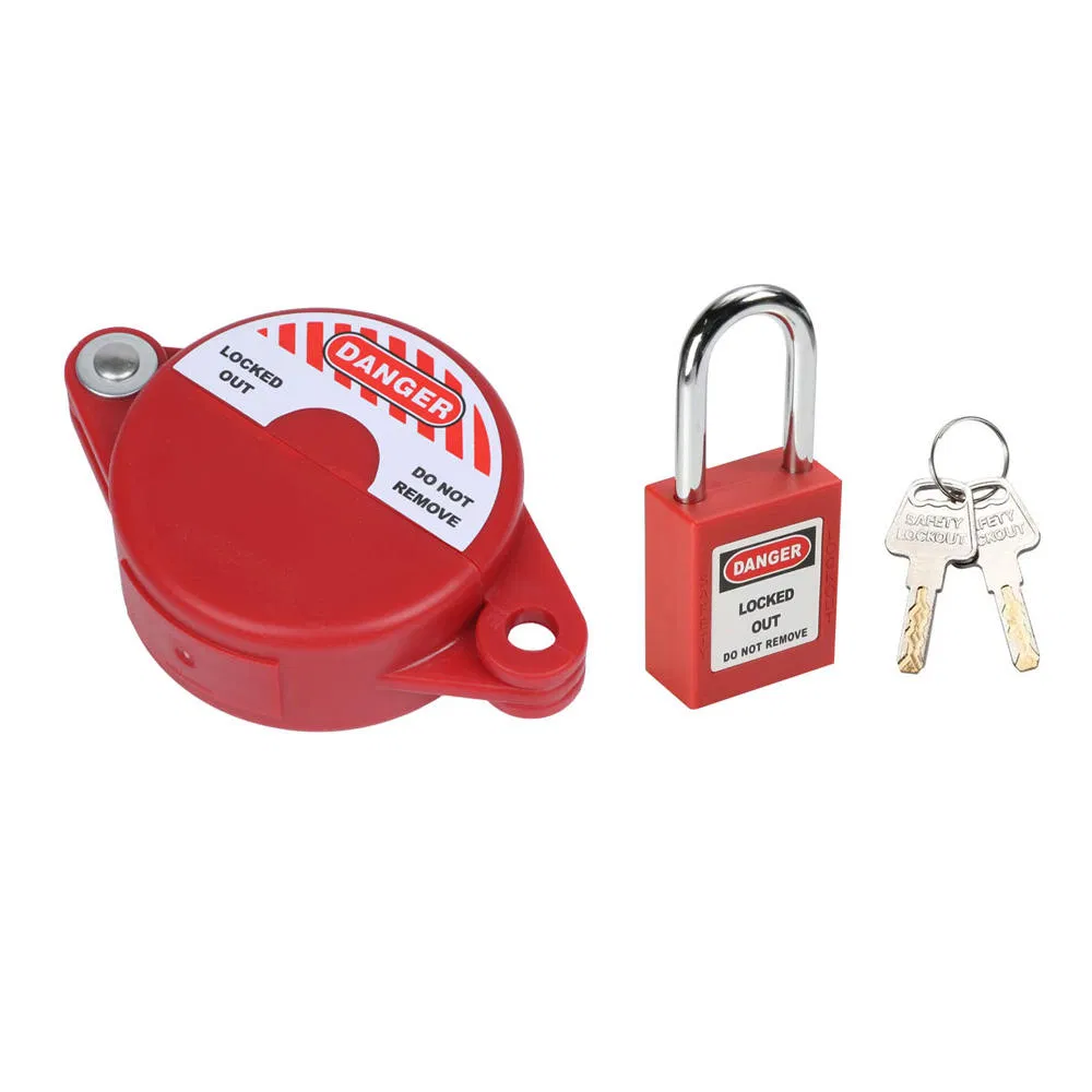 Qvand Hand Wheel Safety Lockout Valve Device for Industrial Use