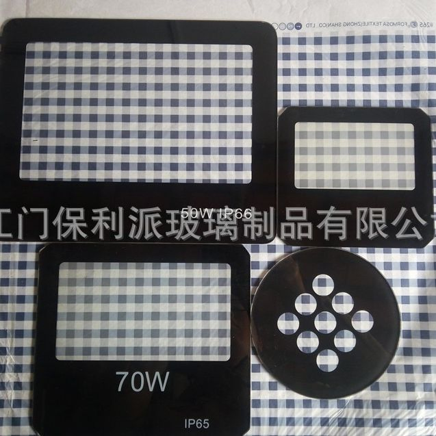 1mm 2mm Tempered Glass LCD Display Silkscreen CNC Ar Glass Screen
