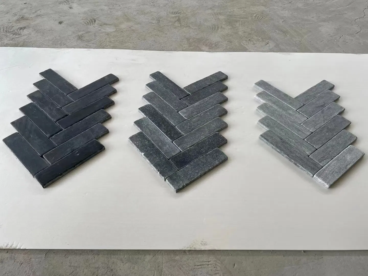 Grey&Black Travertine Stone Slab/Tile/Step/Coping/Paver/ French Pattern