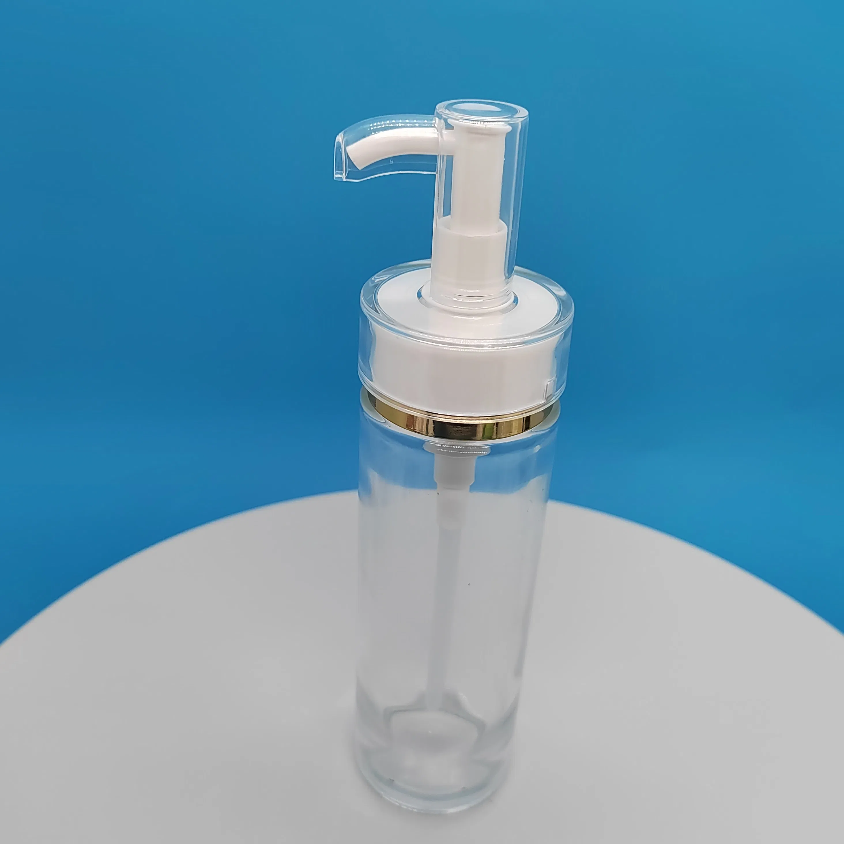 Crystal 24/410 Shampoo Shower Gel. Rose Essential Oil Plastic Lotion Pump