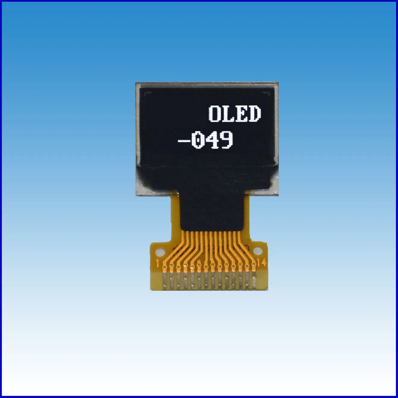0.49" 64X32 Dots OLED Module (Panel size: 14.5*11.6 mm)