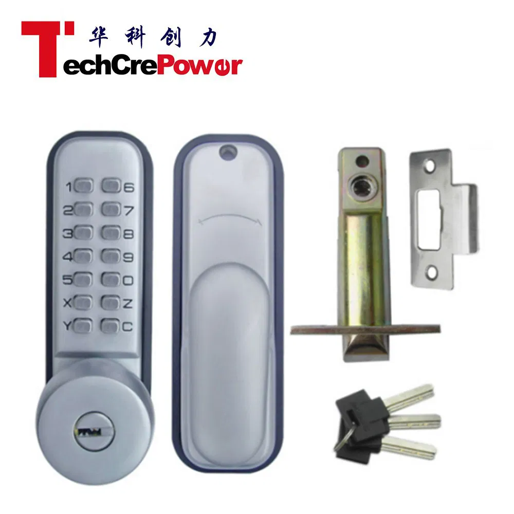 High Quality and Security No Battery Mechanical Keypad Code Door Lock