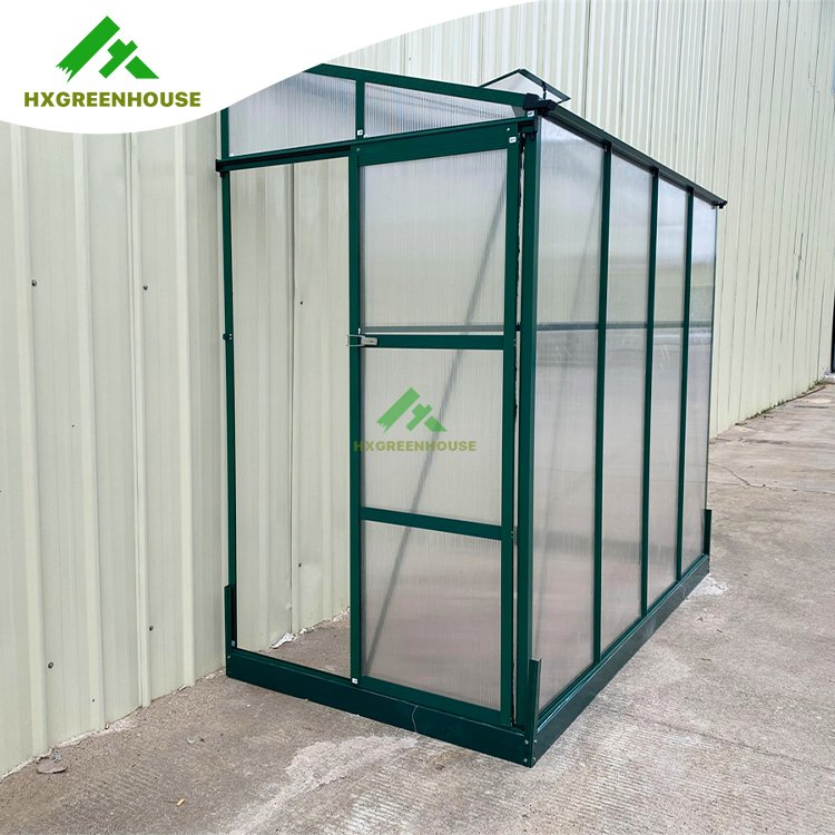 Cheap Price Alu Polycarbonate Greenhouse (HX65215G)