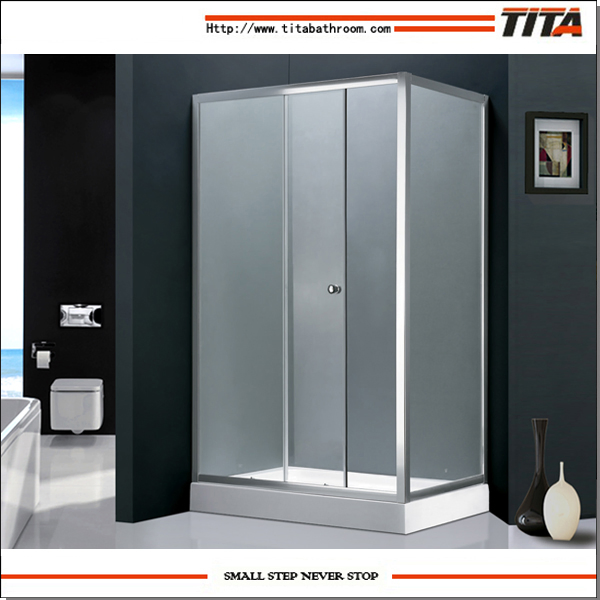 Cheap Tempered Glass Shower Cubicle Sizes Rome-a