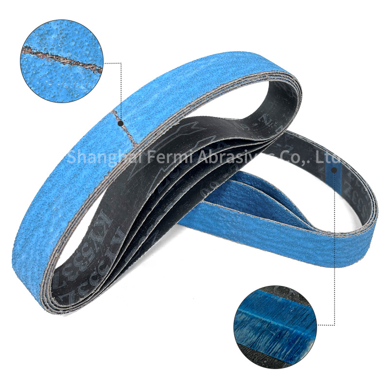 Шлифовальные ленты с циркониевым покрытием для металла