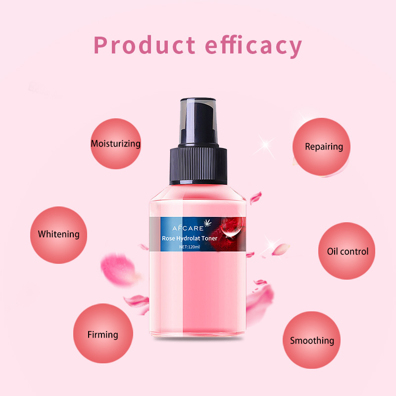 Rose Toner Spray Skin Care Nourishing Whitening Vitamin C Face Skin Toner