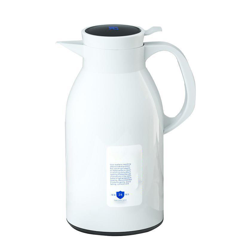 Smart Insulation Pot Household Glass Liner Bottle Display Temperature Plastic Bottle