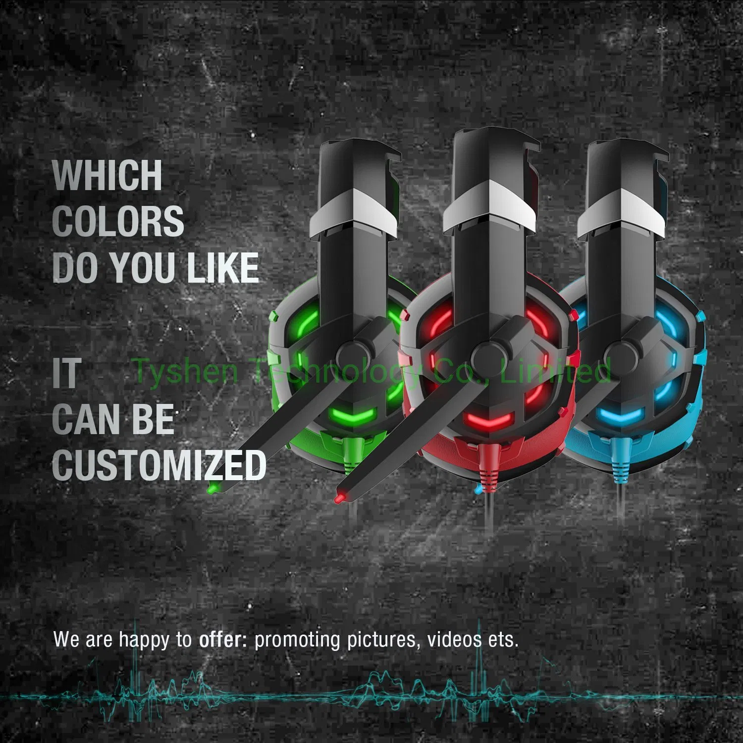 7.1 Surround Gamer Headphones Gaming Headset with Mic