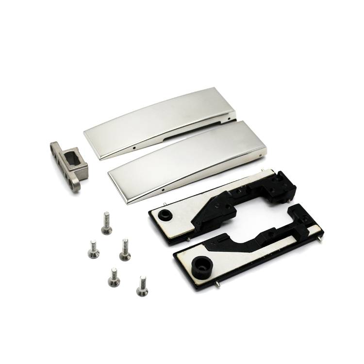 Factory Supplier Stainless Steel Hardware Cover Aluminum Glass Fitting Patch Fitting Aluminum Alloy Body Wooden Door Hardware Hydraulic