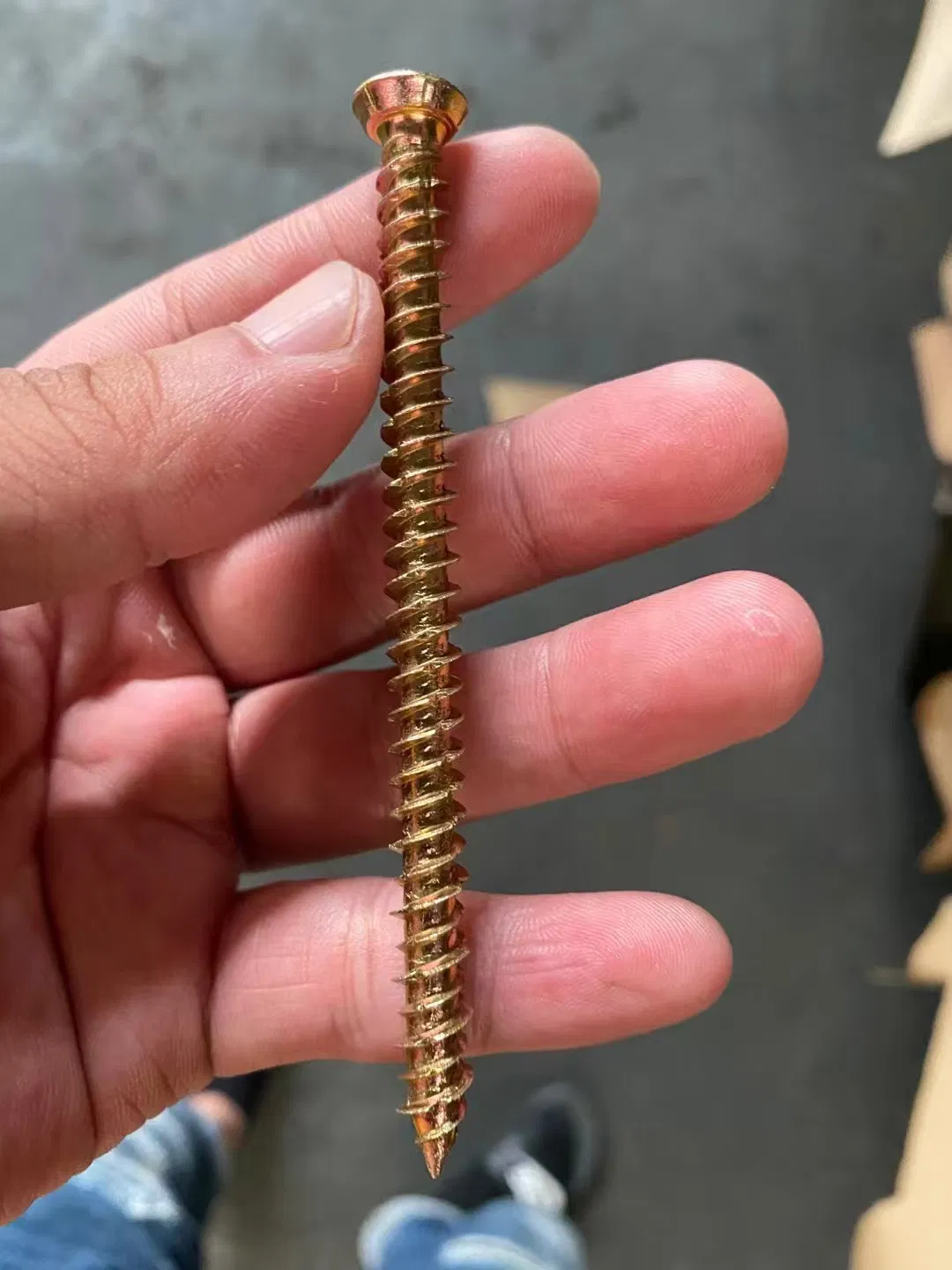 Masonry Concrete Frame Anchor for UPVC Window Installation Screw