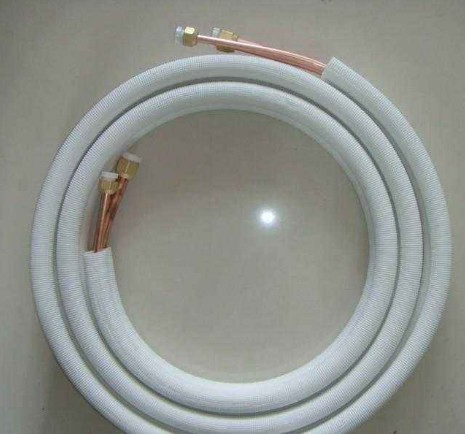 High Quality White Insulated Connecting Copper Pipe for Air Conditioner Parts