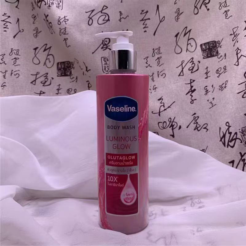 Natural Organic Liquid Bath Soap Exfoliating Scrub Vaseline Shower Gel Body Wash 425ml