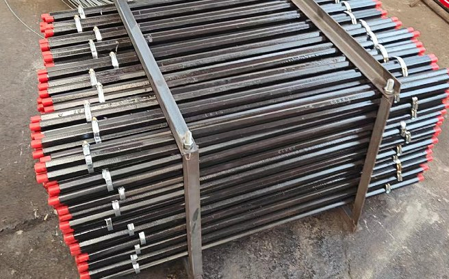 Буровая штанга коническая H19 H22 H25 для горных работ