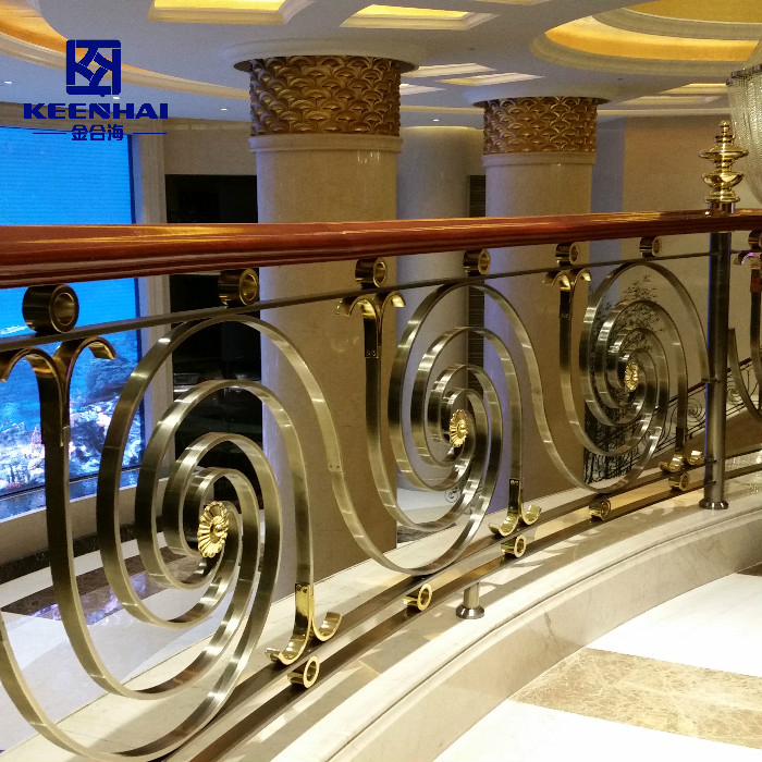Villa Decorative Luxury Indoor Balcony Fence Aluminum Balustrade