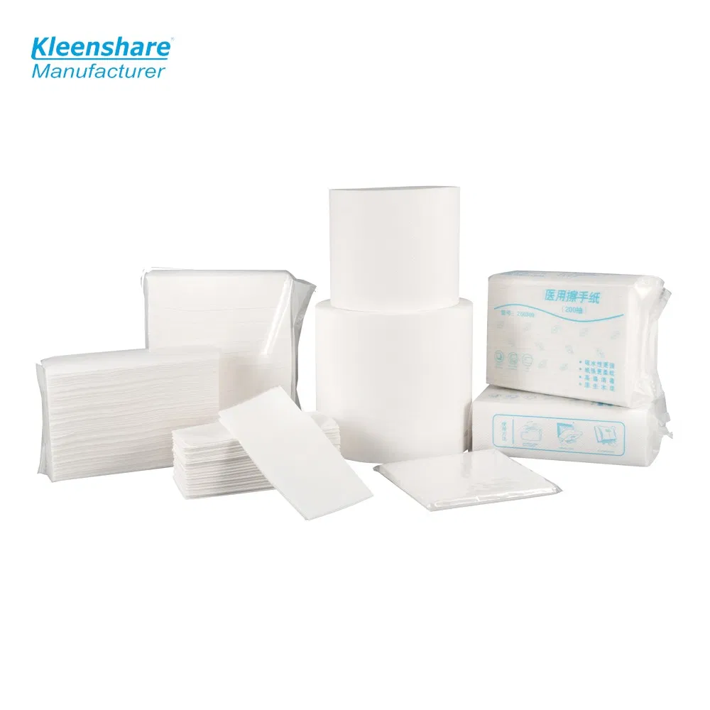 2 Ply Soft Virgin Pulp Paper Hand Tissue Jumbo Roll Towel in Rolls