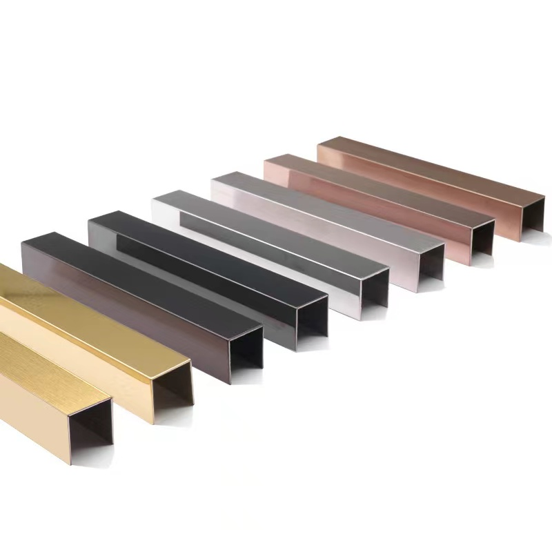 10*10*10mm Wall Corner Protectionstainless Steel U-Shaped Tile Strip Trim