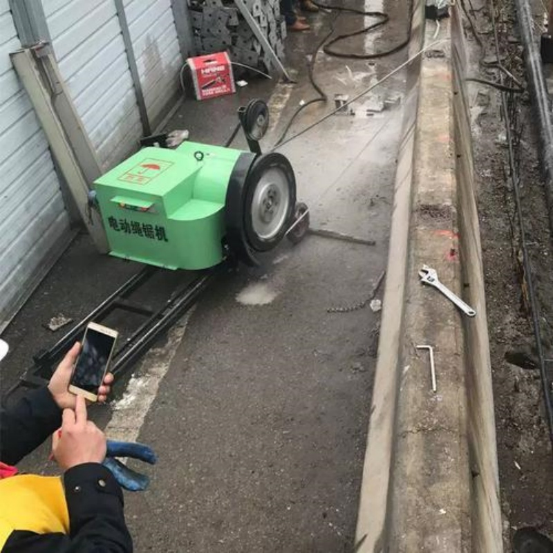 Алмазный канатный станок PLE-220 для резки камня