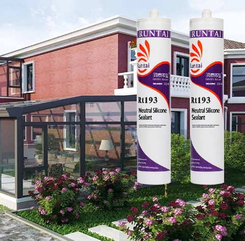 Runtai Sealant Manufacturer Weatherproof Neutral Silicone Adhesive for Windows and Doors