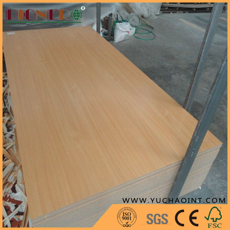 18mm E1 Glue Furniture Grade Melamine Faced MDF