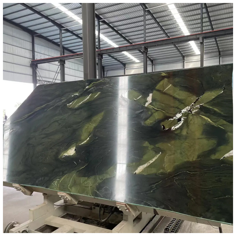 Leathered Avocado Green Quartzite Slabs