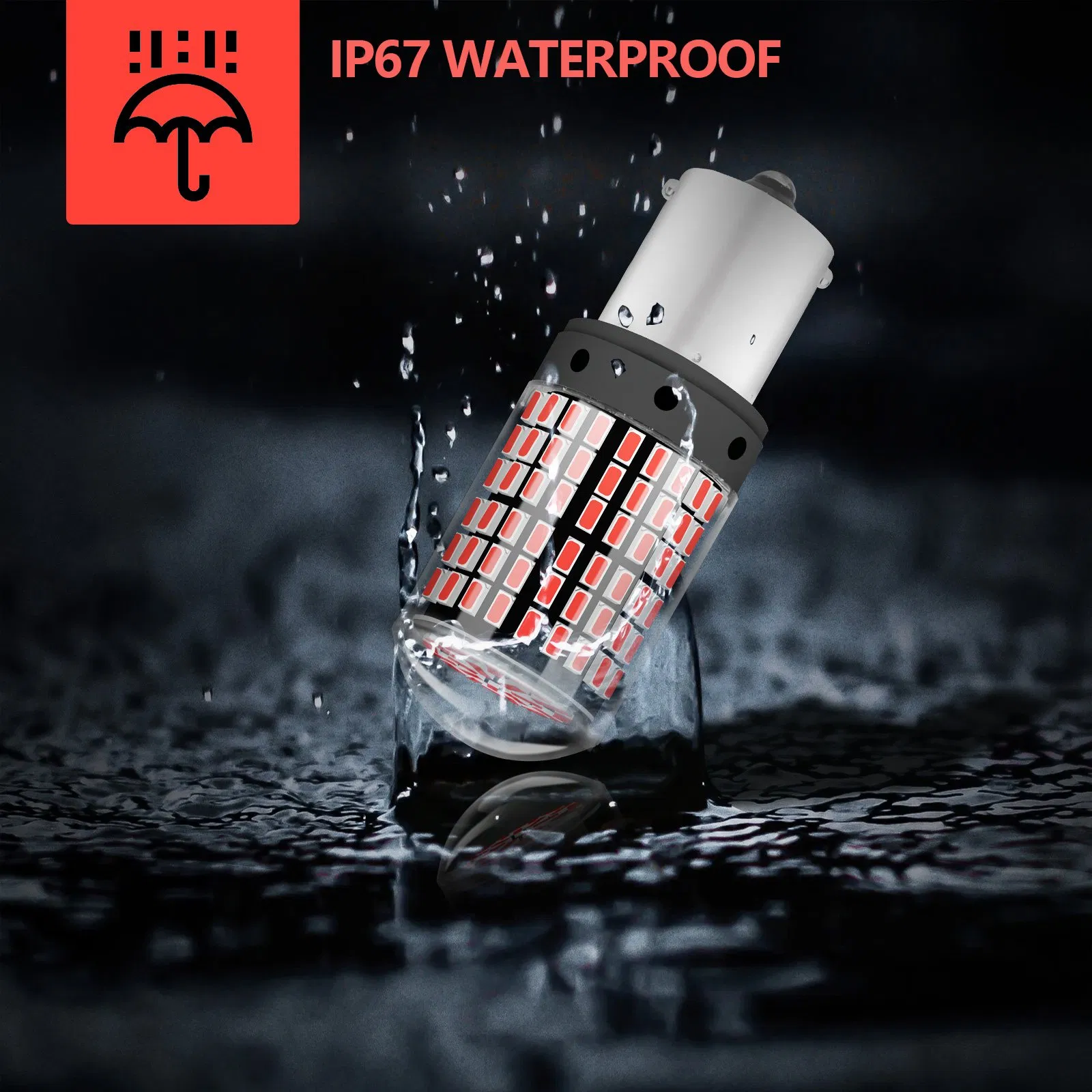 Светодиодная лампа 144SMD 3014 для авто (1157, 1156, T20)