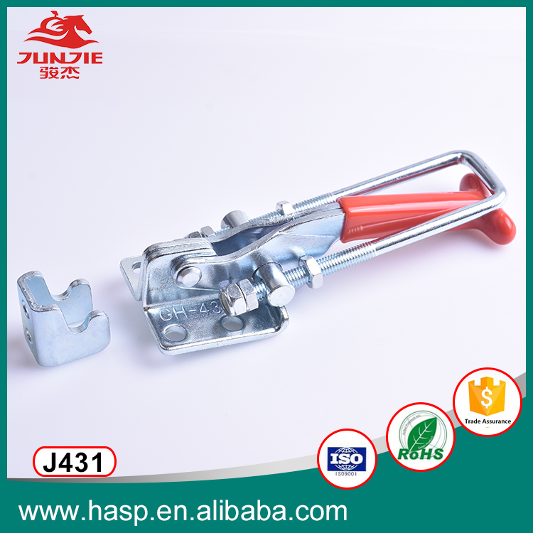 Mechanical Galvanized Latch Tpye Toggle Clamp Heavy Duty Toggle Latch Gh-431