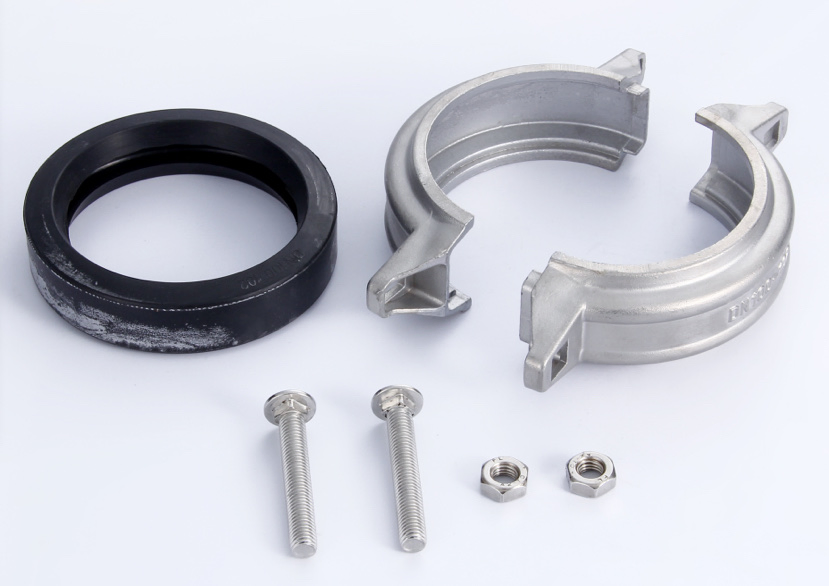 Stainless Steel Grooved Coupling Pipe Clamp Pump Clamp