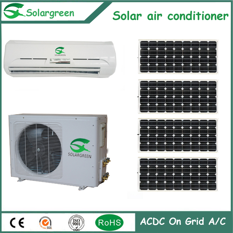 High Efficiency Low Price Acdc on Grid Solar Air Conditioner