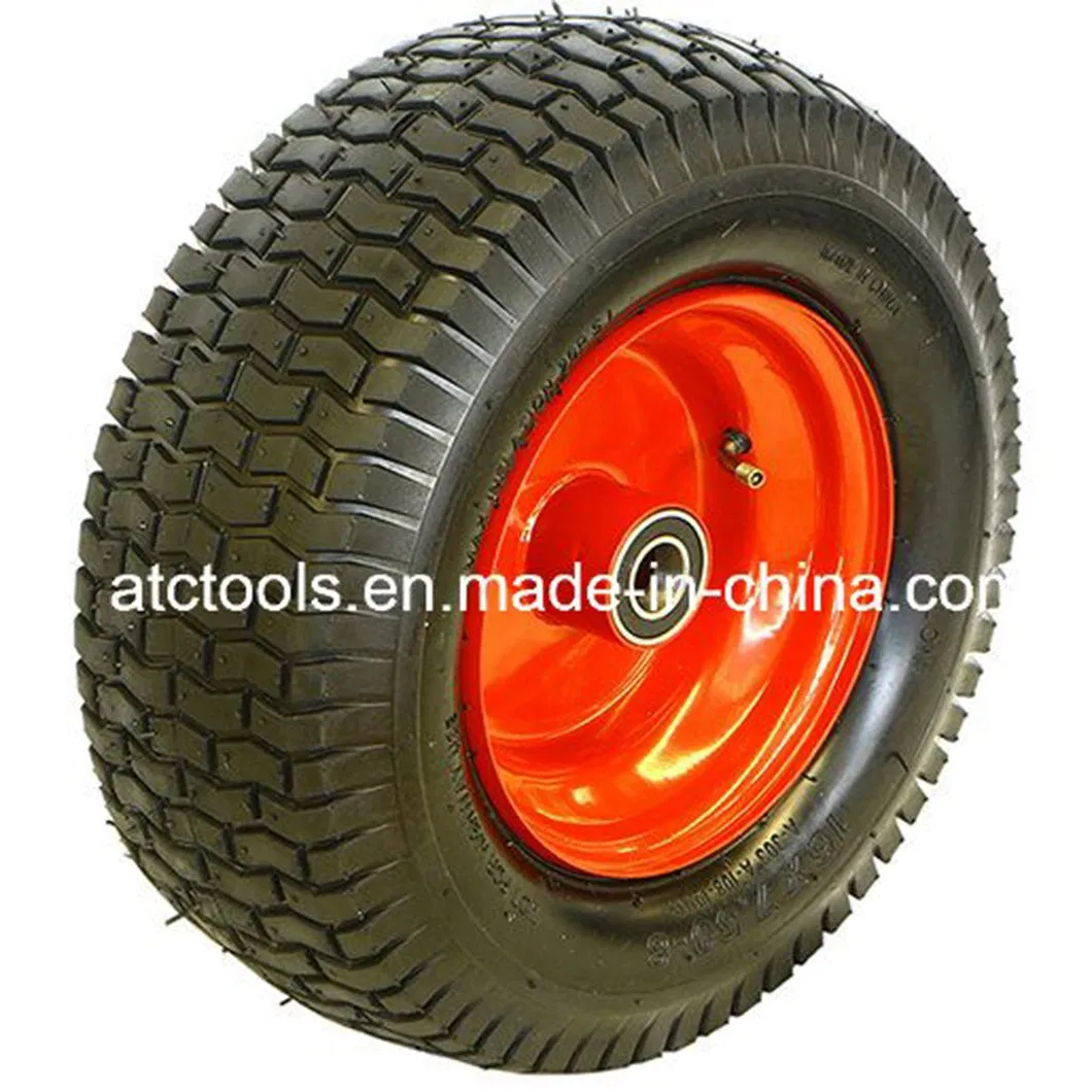 Turf 16X6.50-8 Lawn Mower Tractor Wheel with Tube & Steel Rim