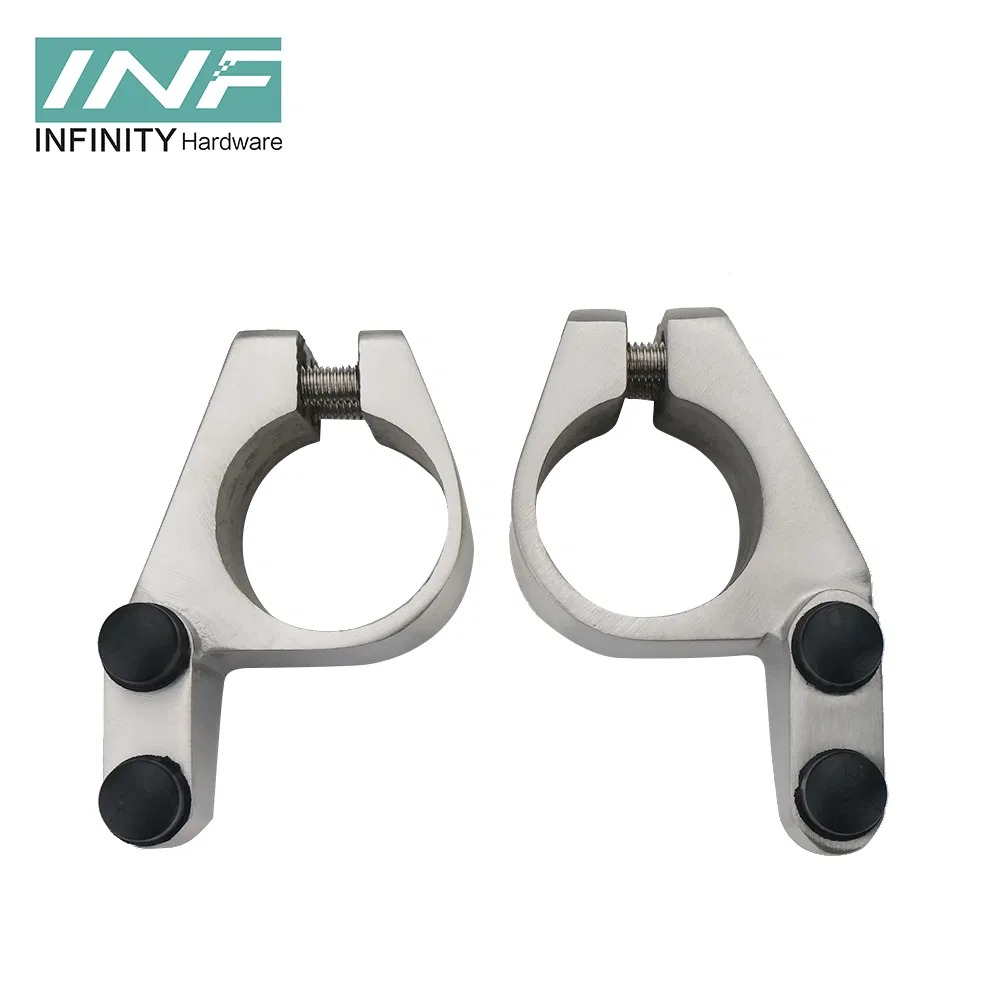 Home Glass Sliding Door Wheel Bathroom Glass Door Stainless Steel 304 Sliding Shower Glass Door Hardware Kits System Accessories