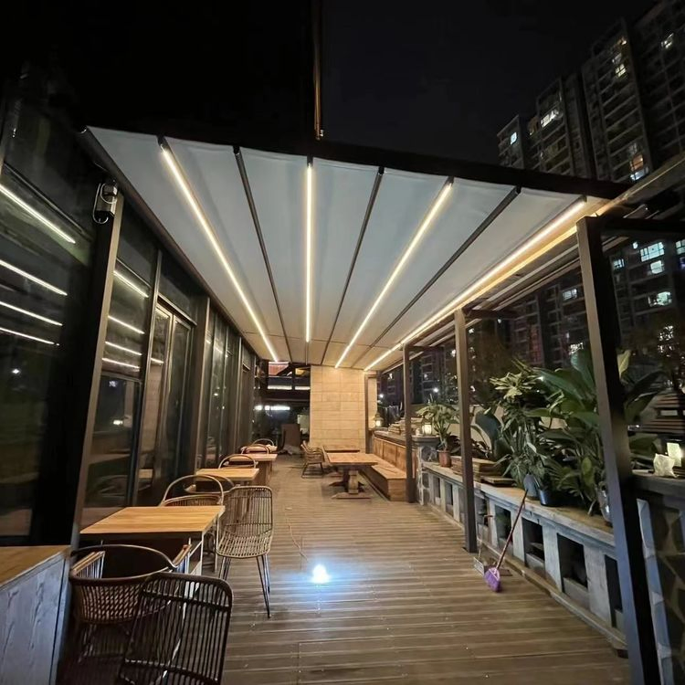 Outdoor Enhances Outdoor Comfort in Hot and Rainy Climates Canopy