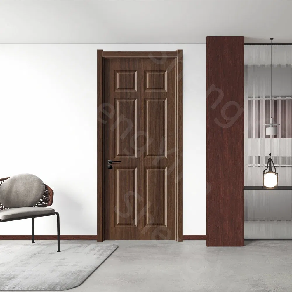 WPC Sliding Swing Paint-Free Waterproof PVC Polymer Interior Composite Door