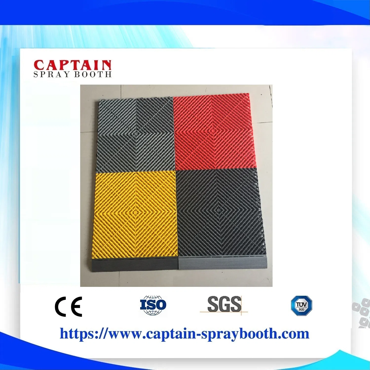 Ce Standard Fiberglass Grilling for Staircase with High Quality