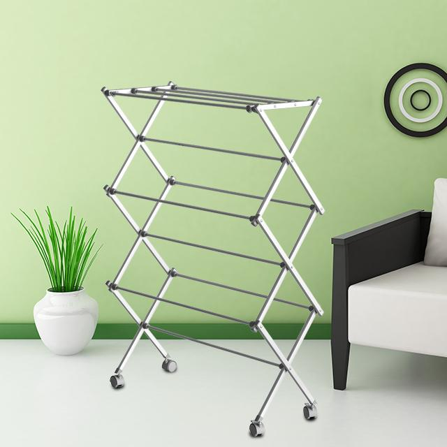 Clothing Hotel Hanging Folding Bathroom Drying Rack