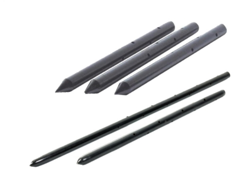 Durable Steel Nail Stake with Pre-Drilled Hole for Easy Installation