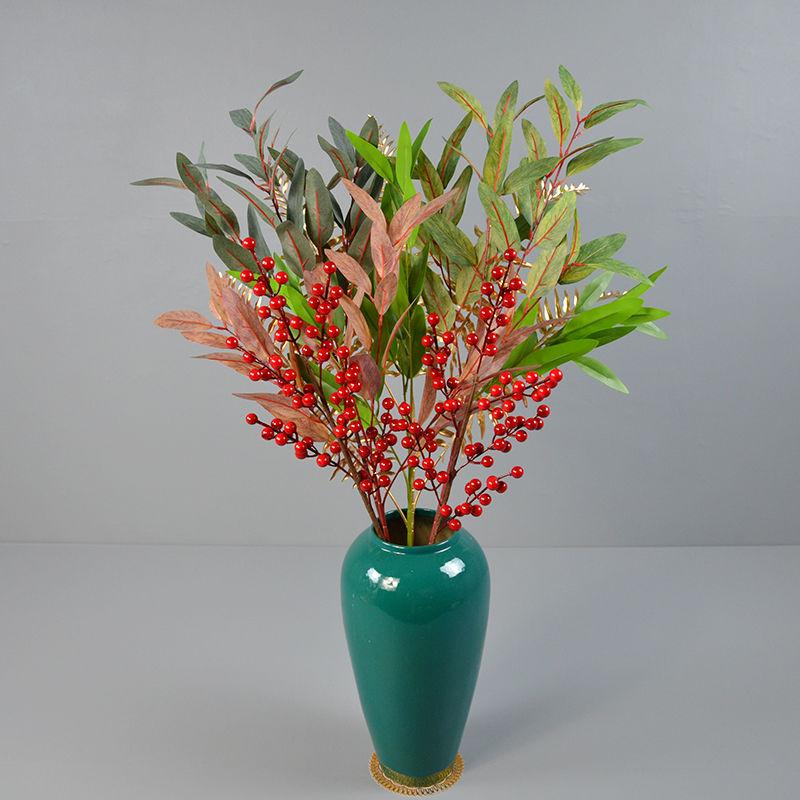 Листья эвкалипта искусственные длинные для декора