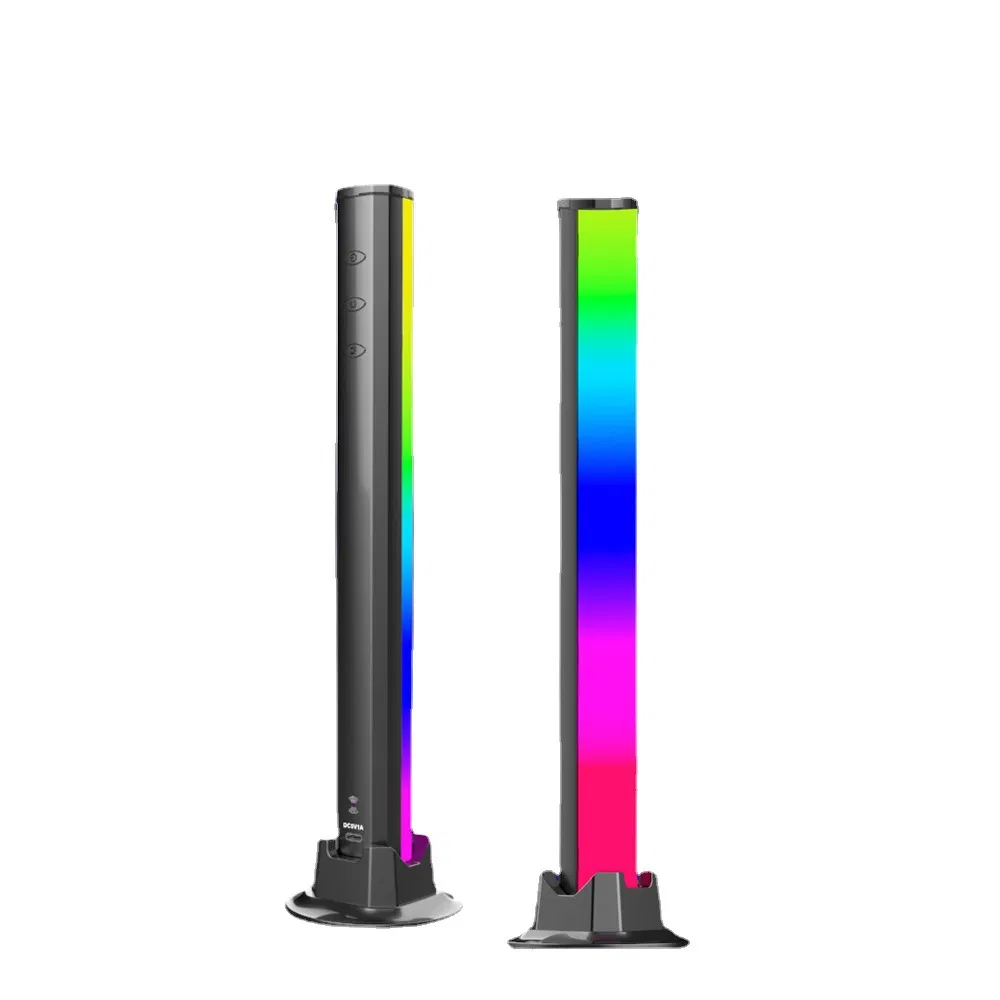 Bluetooth LED Music Rhythm Light Bar with Voice Control and RGB Induction