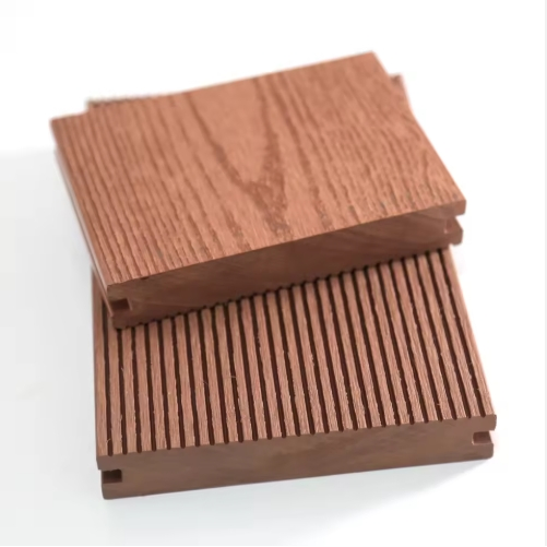 Ocox Wholesale Waterproof Fireproof UV Resistance Eco-Friendly Long Life Warranty WPC Decking for Outdoor Lanscape