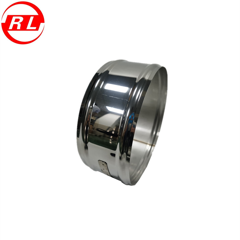 Широкий замковый хомут для дымохода из нержавеющей стали