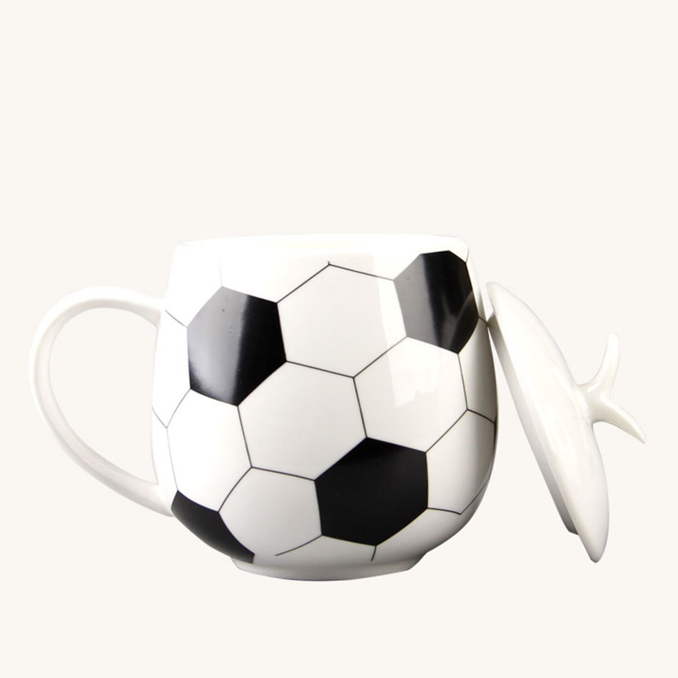 23rd Football Ceramic Mug Creative Football-Themed Coffee Mug