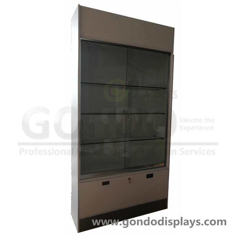 Pop Jewellery Retail Store Commercial Furniture MDF Wooden Acrylic Jewelry Display Cabinet