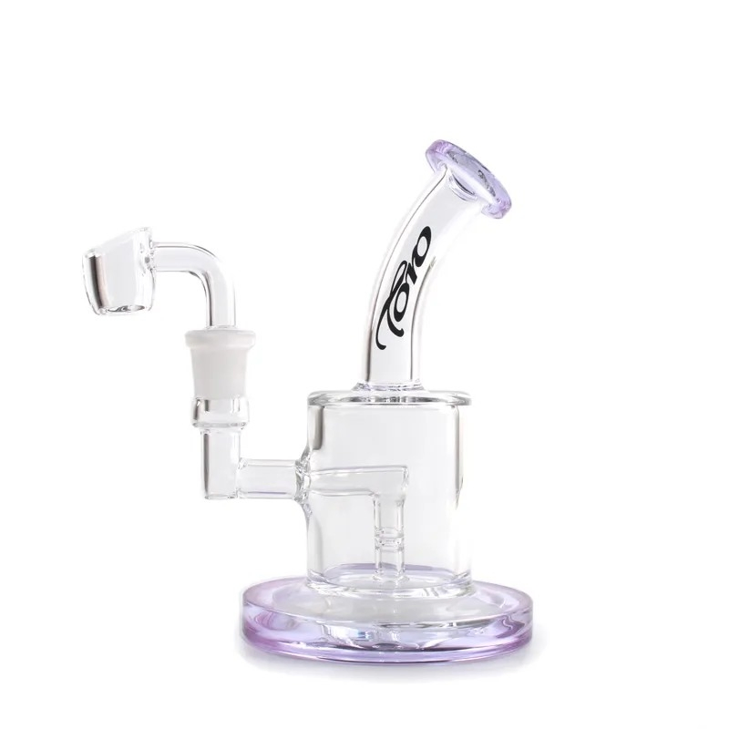 Glass pipe Oil Rig 5mm Thickness Banger Nail pipes Female Joint 14.5mm Bubbler DAB Rig Hookahs