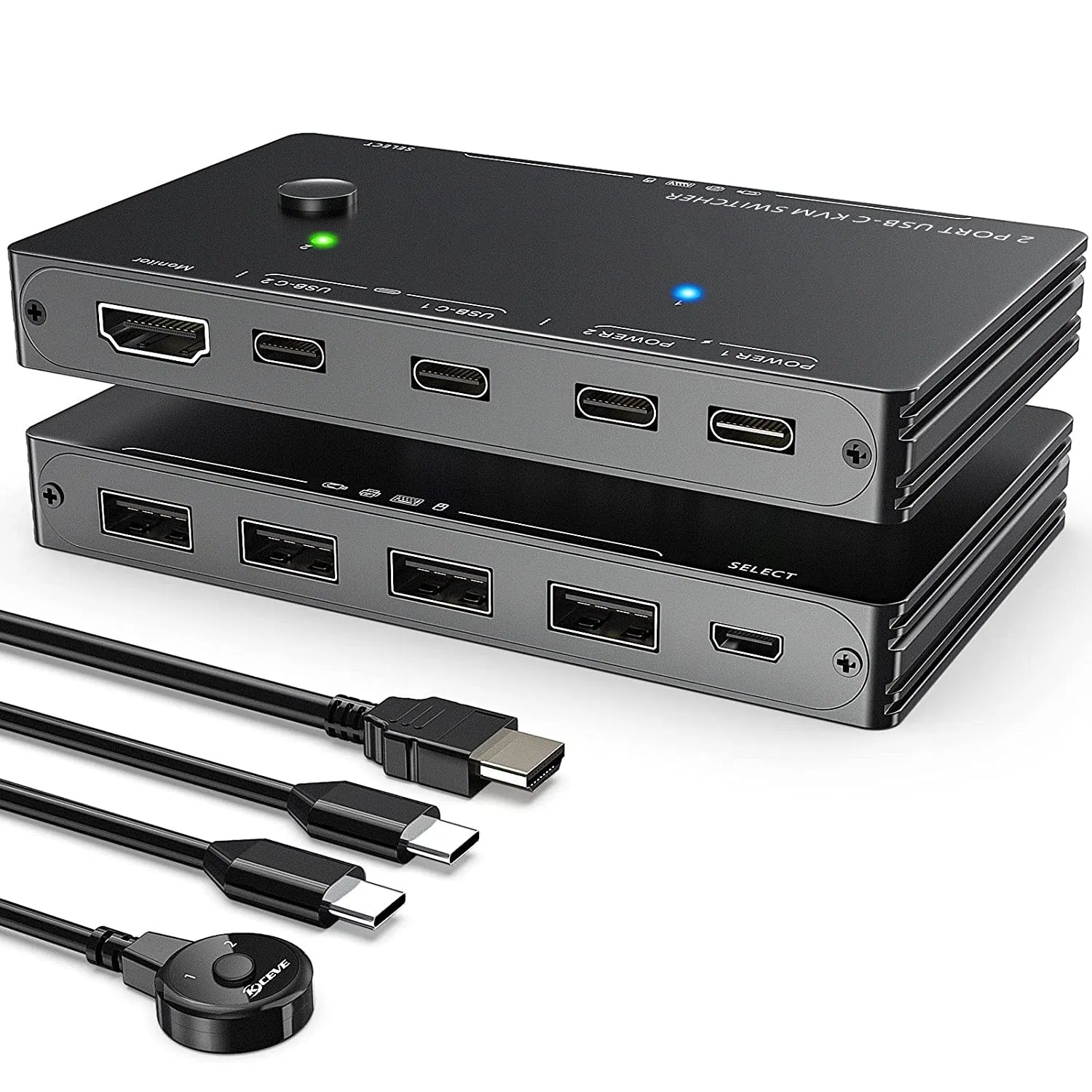 KVM-удлинитель HDMI 1080P, 50 м, USB, CAT6