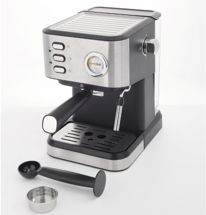 Automatic Professional Cappuchino Arabic Turkish Home Use Espresso Coffee Maker with Milk Frother