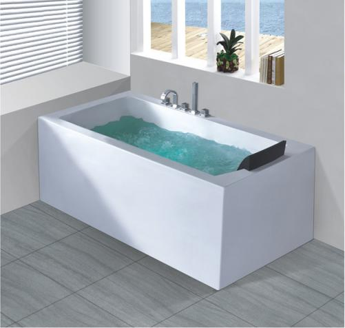 Переносная угловая ванна с гидромассажем на 1 человека