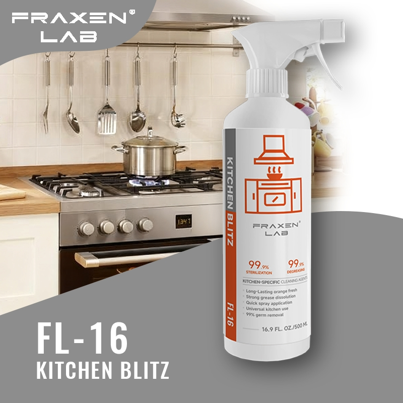 OEM/ODM 500ml Fresh Scent Household Cleaner High-Performance Kitchen Oil Cleaner for Oil Grease Stain