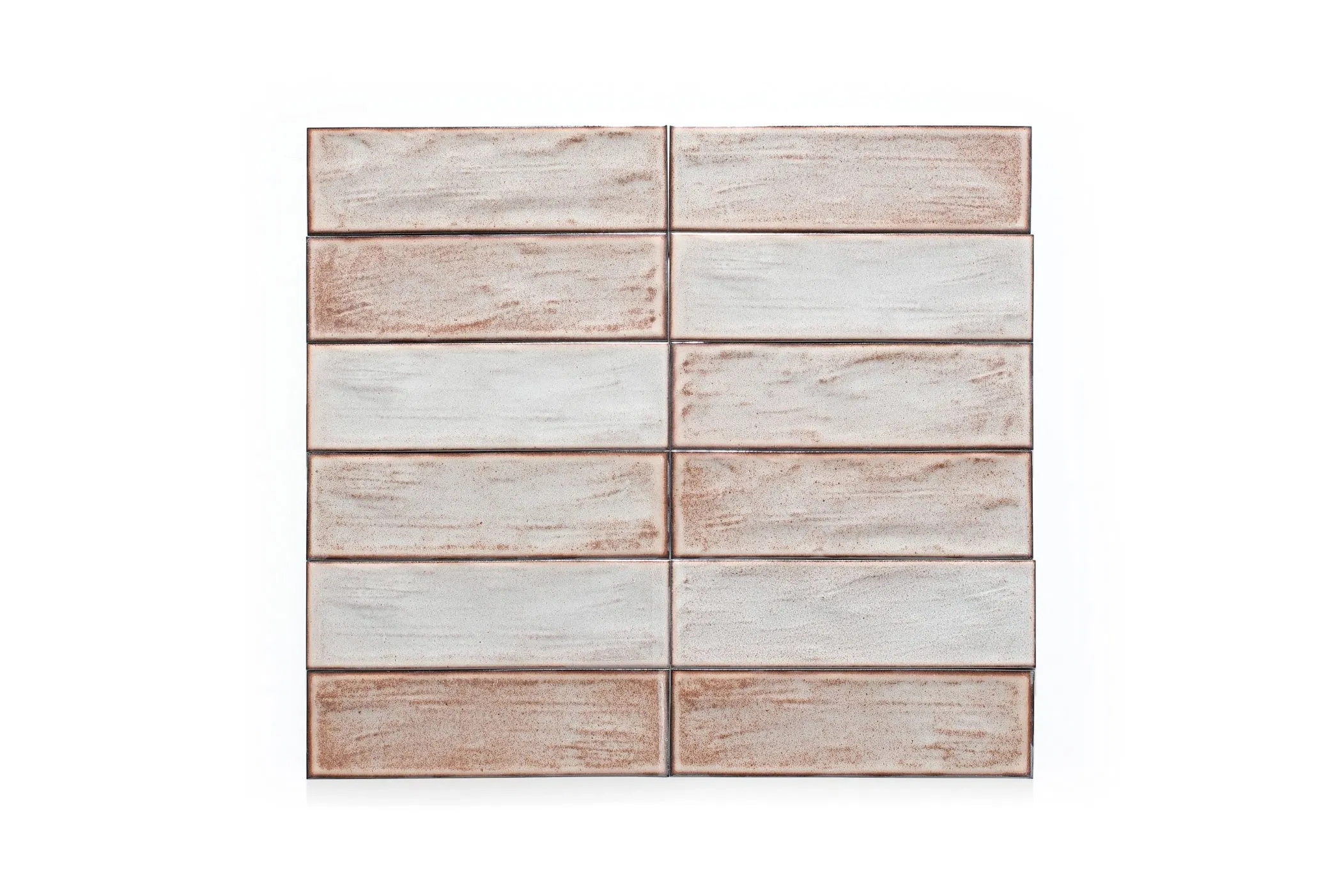 High Quality Glazed Strip Waterproof Matte Subway Tile Porcelain Tiles Living Room Wall Home Decoration for Hotel Villa