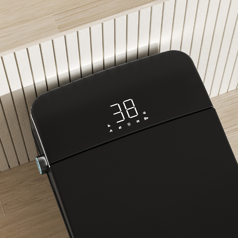 Modern Bathroom Smart Toilet Black Ceramic Automatic Flush Electronic Sensor Bidet Wc Intelligent Toilet