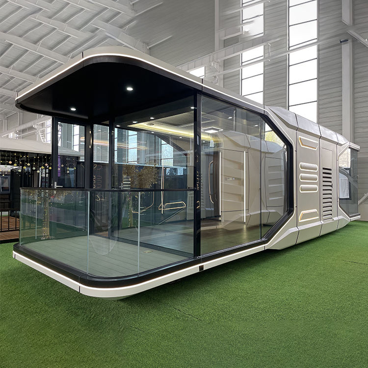 2024-E7 Trending Modern Outdoor Eco Vessel Mini Hotel Prefab Tiny Container House Mobile Home Space Capsule House